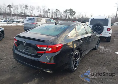 2019 Honda Accord Sport from USA, damaged, VIN 1HGCV1F39KA148264